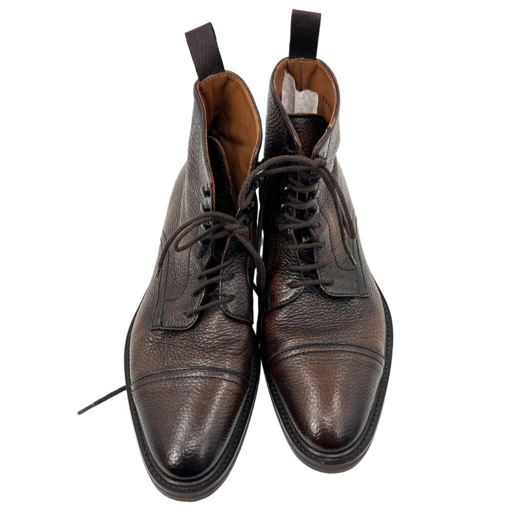 Harry Rosen Lavarazione Blake Leather Laceup Boots - Picture 2 of 7